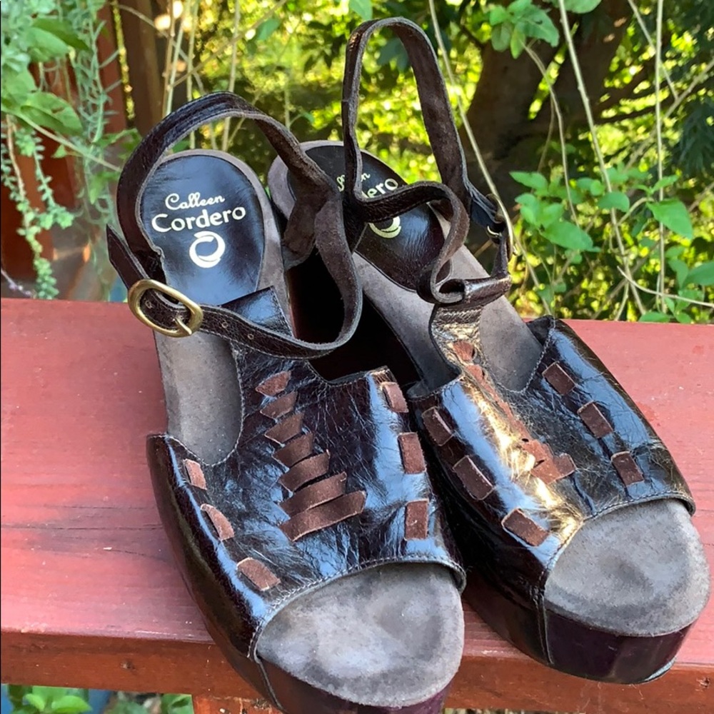 Colleen Cordero wedge sandals. Handmade in LA!